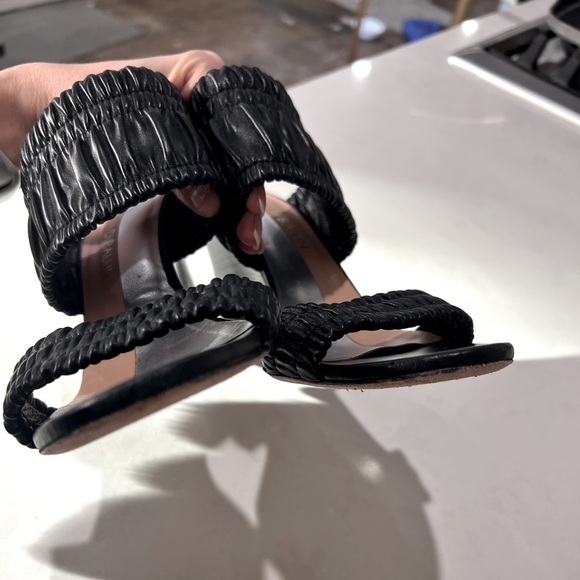 ALCHIMIA DI BALLIN Leather Wedge Heels - Picture 8 of 14